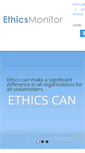 Mobile Screenshot of ethicsmonitor.co.za